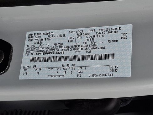 Certified 2023 Ford F150 XLT w/ Equipment Group 302A High image 25