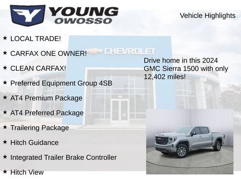 Used 2024 GMC Sierra 1500 AT4 w/ AT4 Premium Package image 8