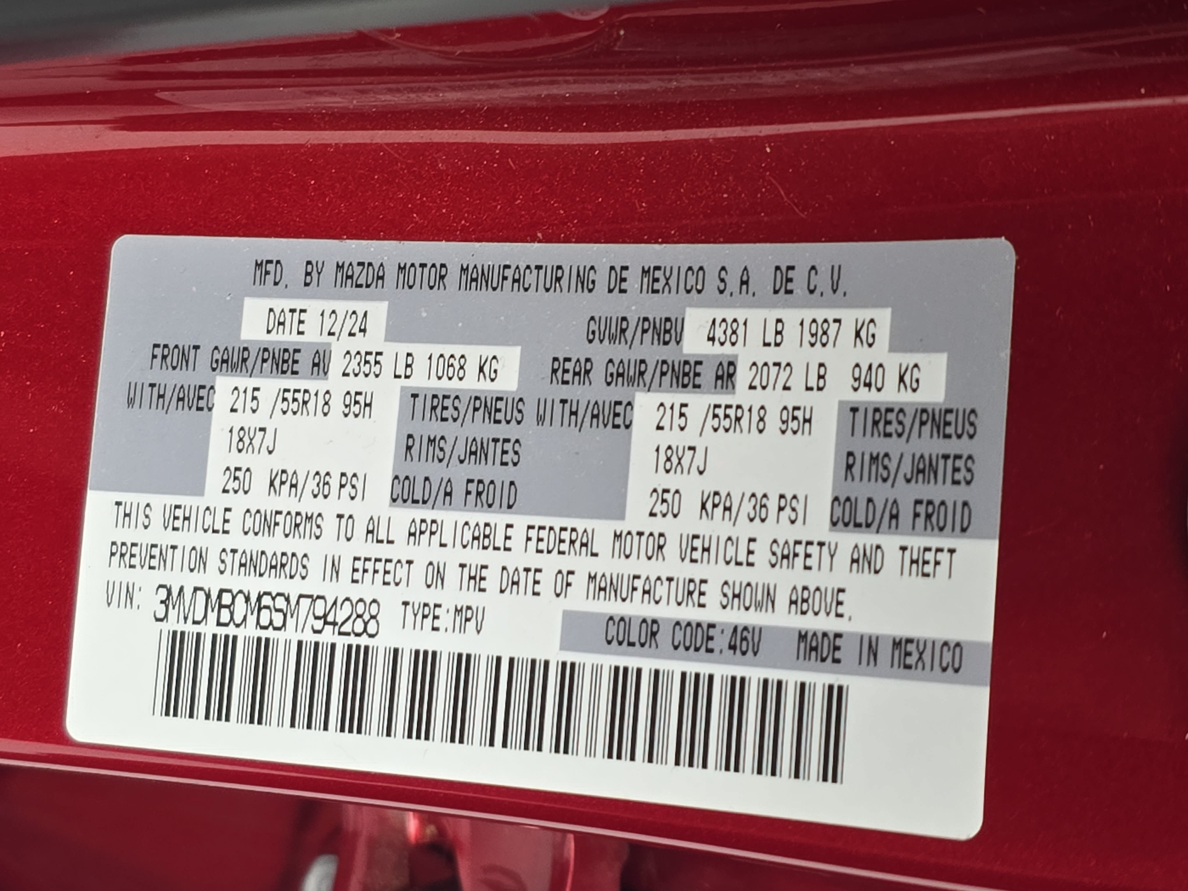 Used 2025 MAZDA CX-30 AWD 2.5 S w/ Preferred Package image 37