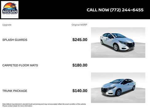 New 2025 Nissan Versa S w/ Trunk Package image 6