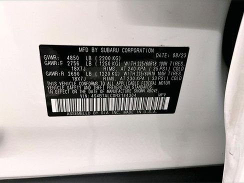 Used 2024 Subaru Outback Onyx Edition image 36