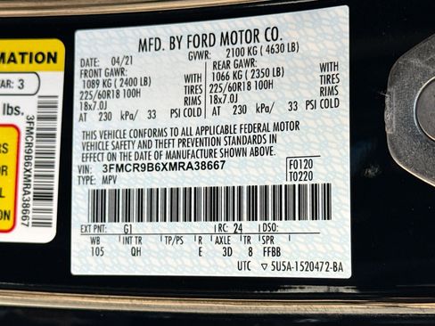 Used 2021 Ford Bronco Sport Big Bend w/ Big Bend Package AWD/4WD image 44