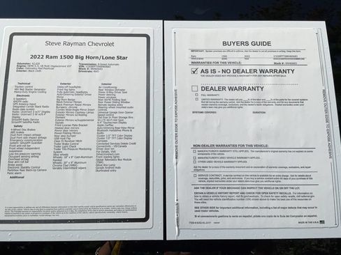 Used 2022 RAM 1500 Big Horn w/ Trailer Tow Group AWD/4WD image 25