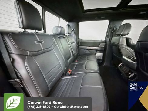 Certified 2022 Ford F150 Platinum w/ Equipment Group 701A High AWD/4WD image 31