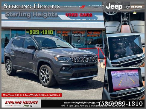 Used 2024 Jeep Compass Limited AWD/4WD image 1