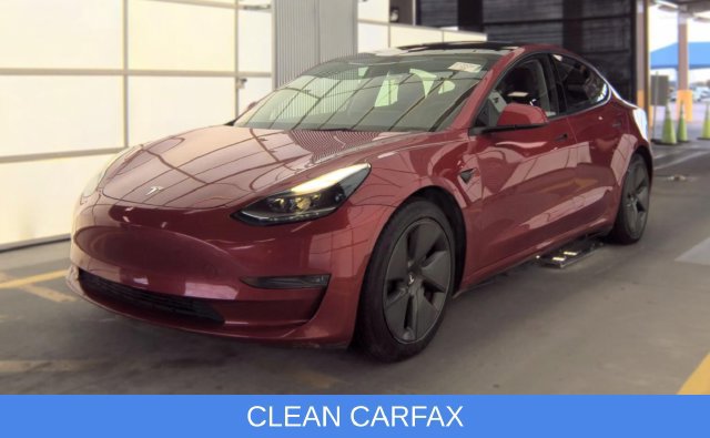 Used 2022 Tesla Model 3 Long Range AWD/4WD image 2