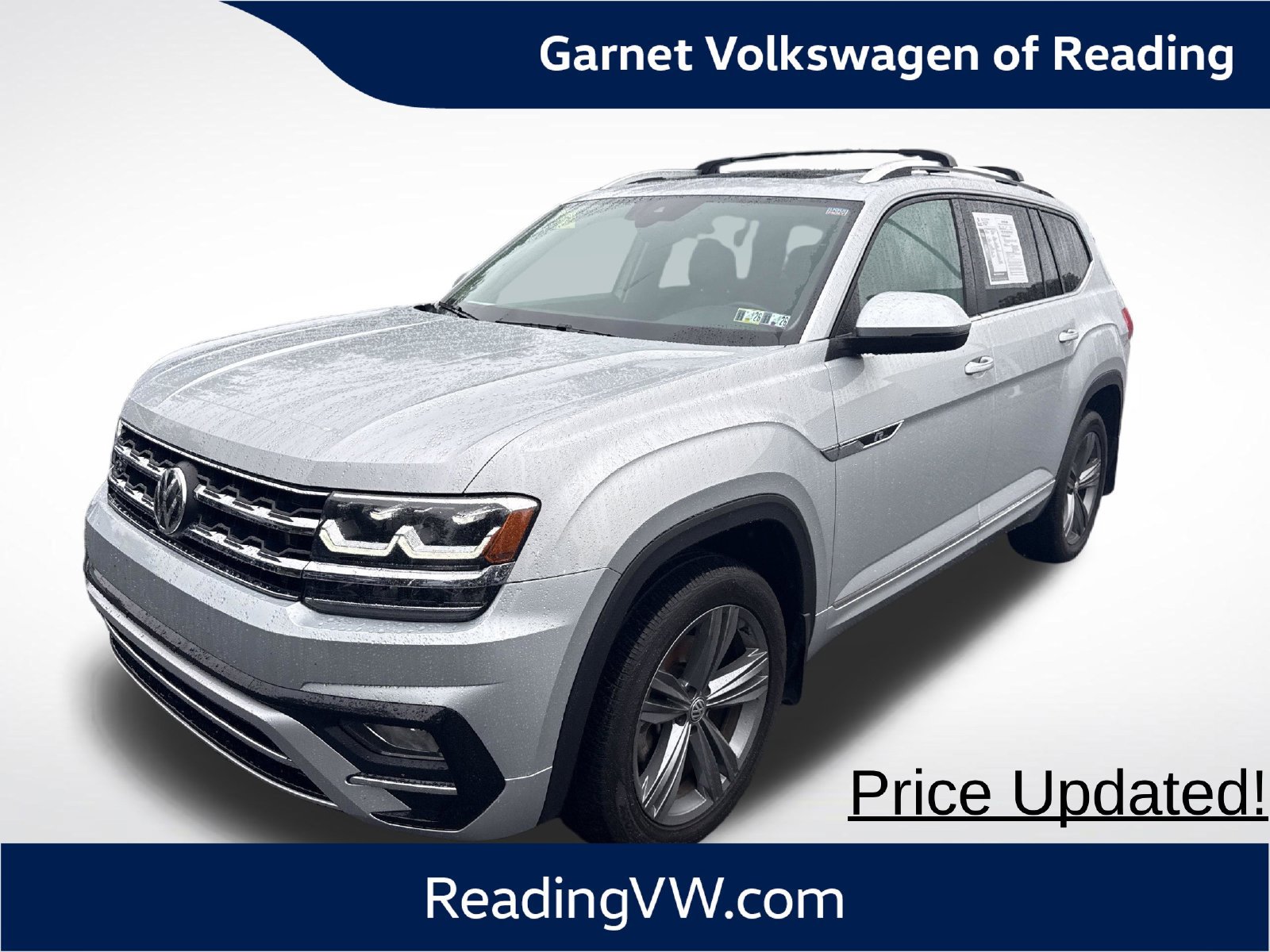 Used 2019 Volkswagen Atlas SE w/ Panoramic Sunroof Package AWD/4WD 360° Tour