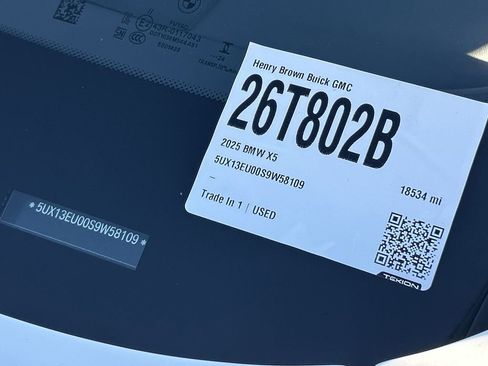 Used 2025 BMW X5 sDrive40i w/ Premium Package image 35