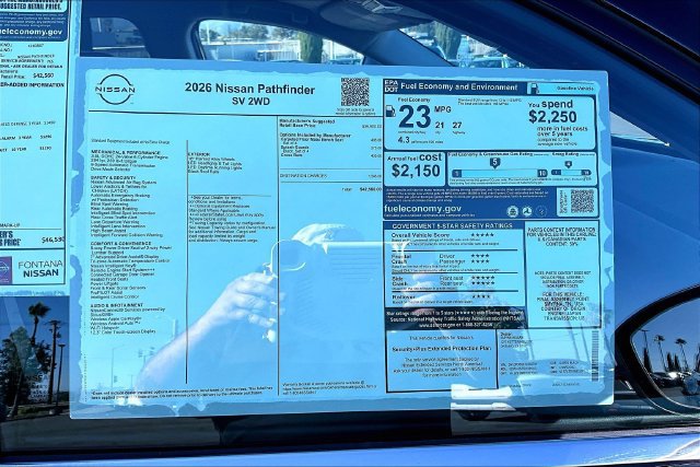 New 2026 Nissan Pathfinder SV FWD image 13