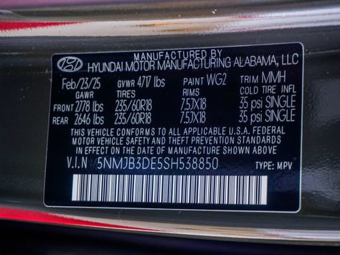Certified 2025 Hyundai Tucson SEL FWD image 44