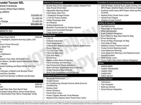 New 2026 Hyundai Tucson SEL image 1