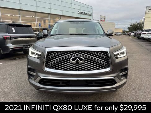 Used 2021 INFINITI QX80 Luxe w/ Cargo Package image 2