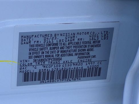 Used 2023 Nissan Sentra SV FWD image 28
