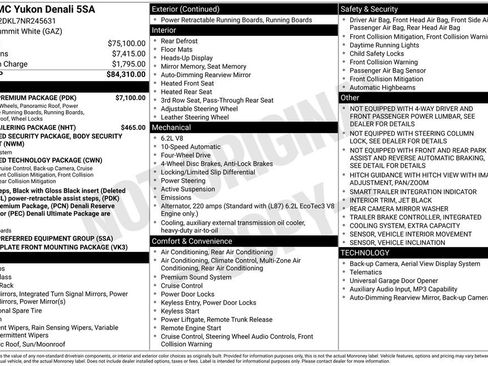 Used 2022 GMC Yukon Denali w/ Denali Premium Package image 45