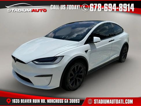 Used 2022 Tesla Model X AWD/4WD image 1