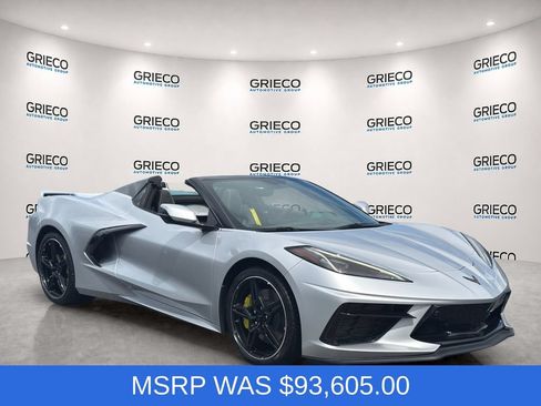 Certified 2020 Chevrolet Corvette Stingray Premium Conv w/ 3LT Preferred Equipment Group RWD image 1