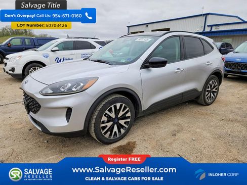 Used 2020 Ford Escape SE Sport AWD/4WD image 1