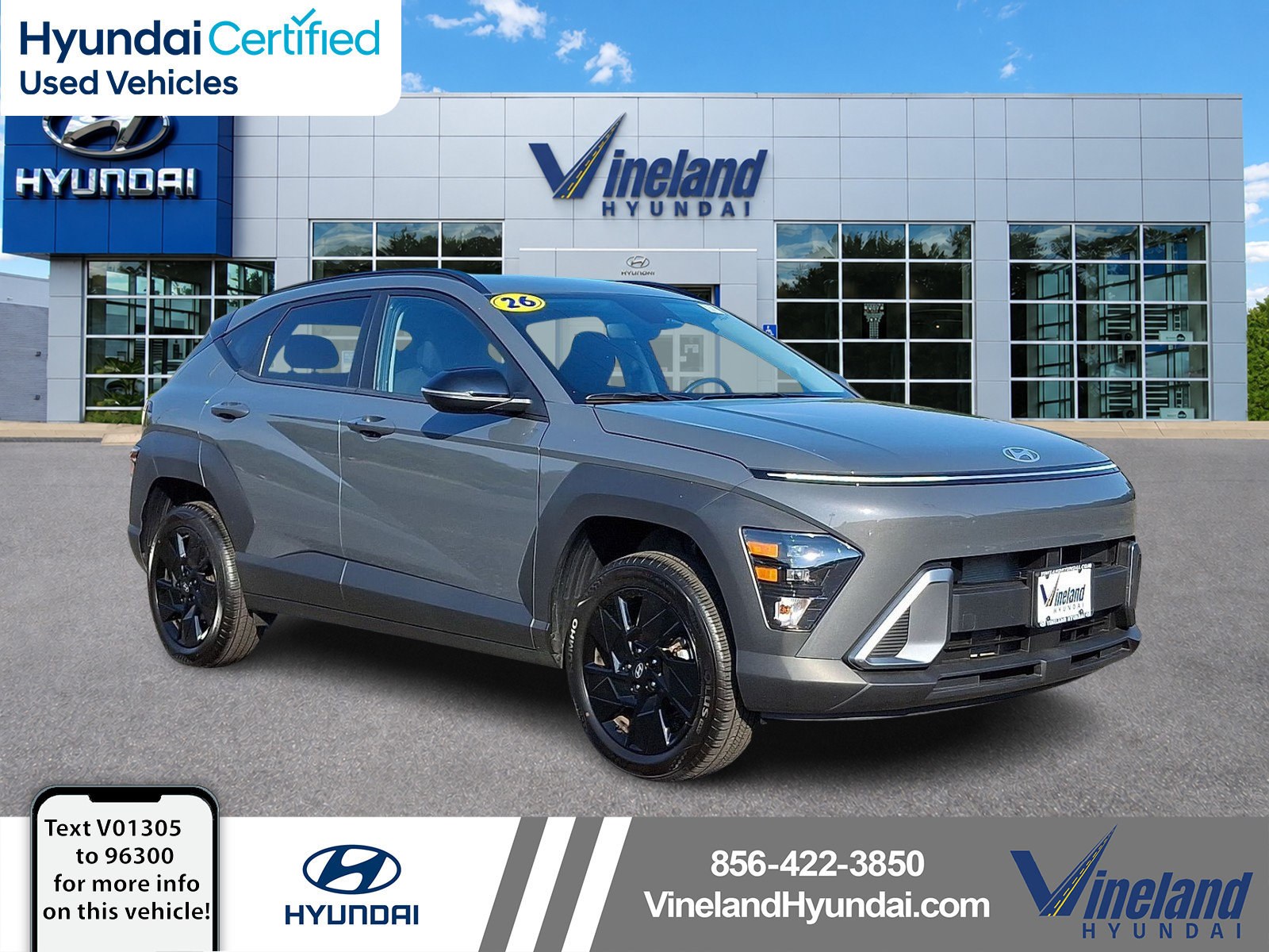 Certified 2026 Hyundai Kona SEL Sport AWD/4WD image 1
