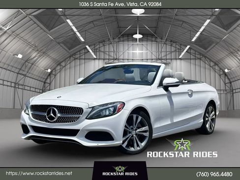 Used 2017 Mercedes-Benz C 300 4MATIC Cabriolet image 1