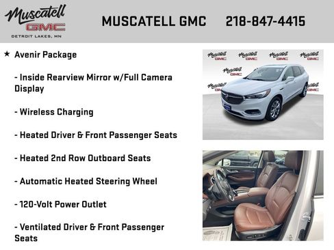 Used 2020 Buick Enclave Avenir w/ Avenir Technology Package image 12