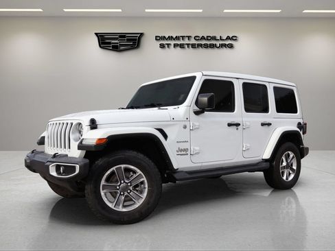 Used 2021 Jeep Wrangler Unlimited Sahara AWD/4WD image 1