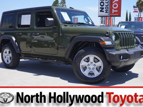 Used 2022 Jeep Wrangler Unlimited Sport AWD/4WD image 1