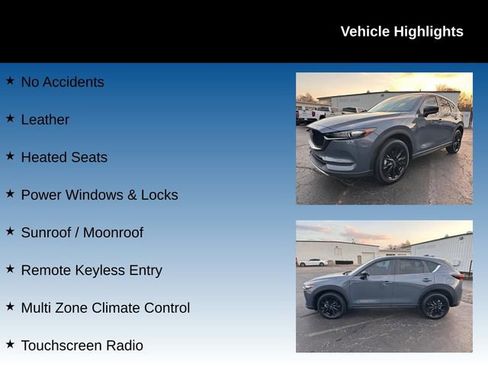 Used 2021 MAZDA CX-5 Carbon Edition image 4