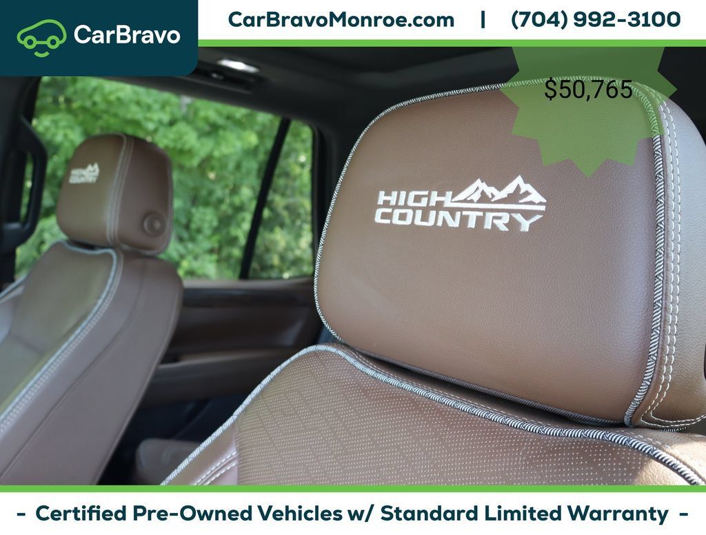 Certified 2022 Chevrolet Tahoe High Country AWD/4WD image 16