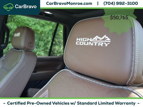 Certified 2022 Chevrolet Tahoe High Country AWD/4WD image 16