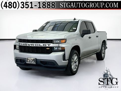 Used 2020 Chevrolet Silverado 1500 Custom w/ Custom Value Package RWD image 1