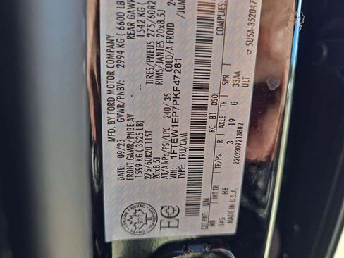 Used 2023 Ford F150 Lariat w/ Equipment Group 502A High image 28