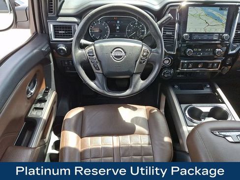 Used 2023 Nissan Titan Platinum Reserve w/ Moonroof Package AWD/4WD image 3