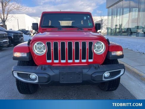 Used 2021 Jeep Wrangler Unlimited Sahara w/ Cold Weather Group image 2