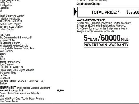 Used 2019 Jeep Wrangler Sport S image 20