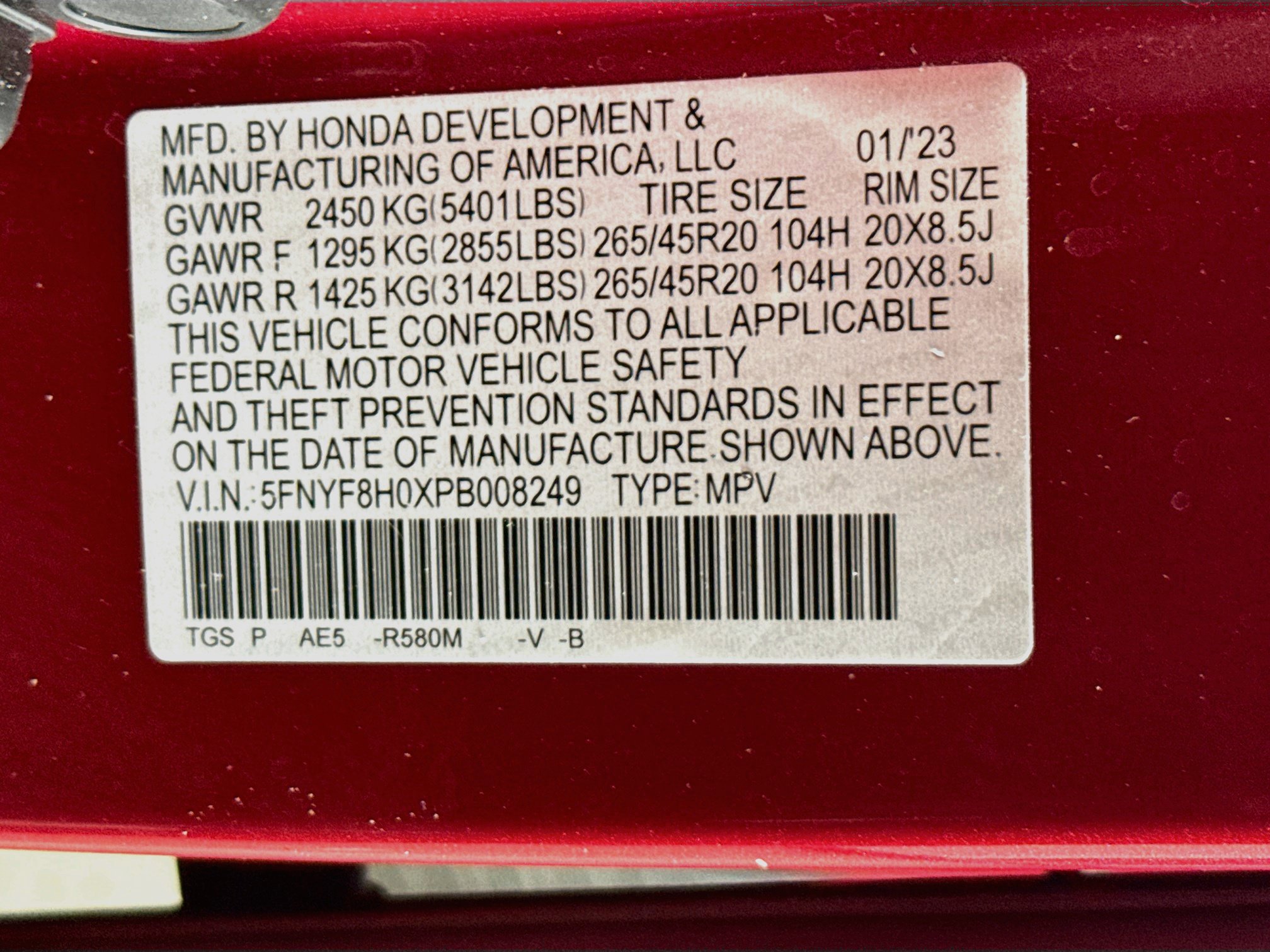 Used 2023 Honda Passport Elite image 40