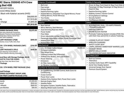 Certified 2023 GMC Sierra 3500 AT4 w/ AT4 Preferred Package image 5