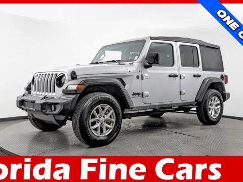 Used 2023 Jeep Wrangler Unlimited Sport image 1