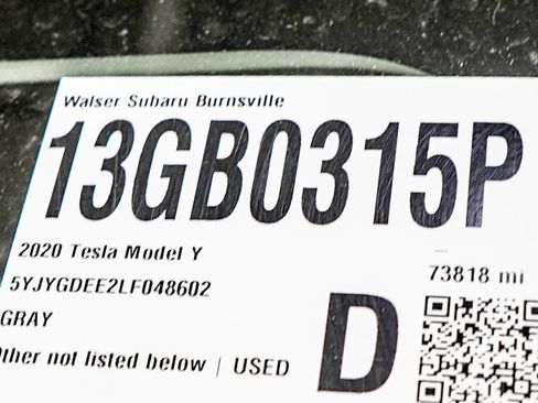 Used 2020 Tesla Model Y Long Range AWD/4WD image 29