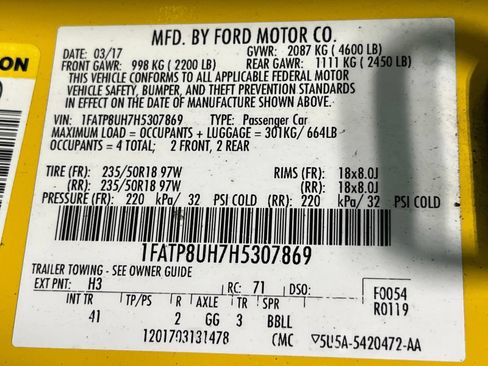 Used 2017 Ford Mustang Premium RWD image 18