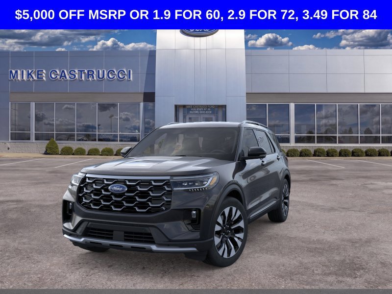 New 2026 Ford Explorer Platinum w/ LUX Leather Package AWD/4WD image 2