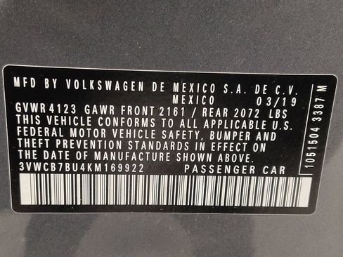 Used 2019 Volkswagen Jetta S w/ Driver Assistance Package FWD image 33