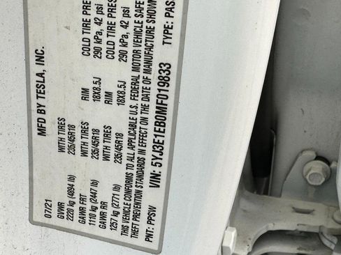 Used 2021 Tesla Model 3 Long Range image 21