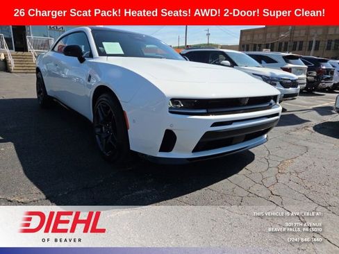 Used 2026 Dodge Charger Scat Pack w/ Blacktop Package AWD/4WD image 1
