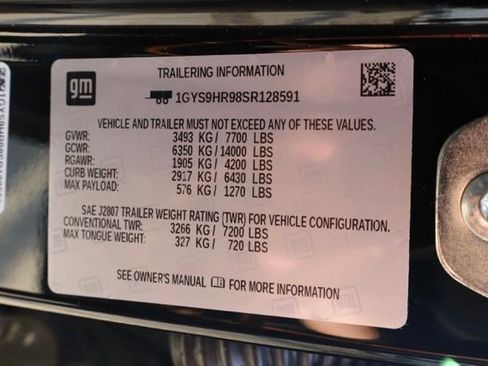 Used 2025 Cadillac Escalade V w/ LPO, Floor Liner Package image 46