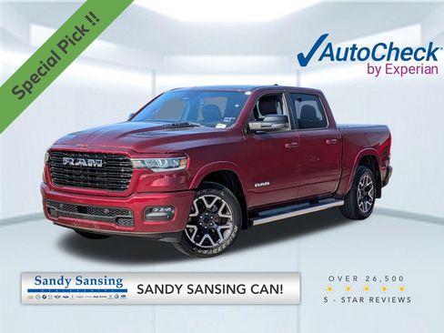 Used 2025 RAM 1500 Laramie w/ Sport Appearance Package image 1
