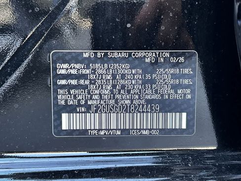 New 2026 Subaru Crosstrek 2.5i Sport AWD/4WD image 22