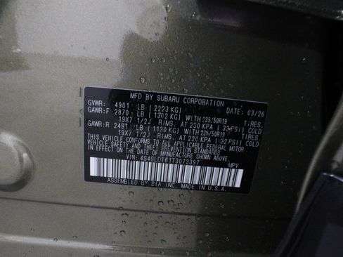 New 2026 Subaru Forester Touring image 36