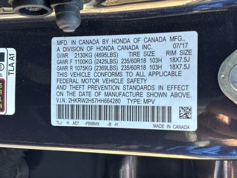 Used 2017 Honda CR-V EX image 40