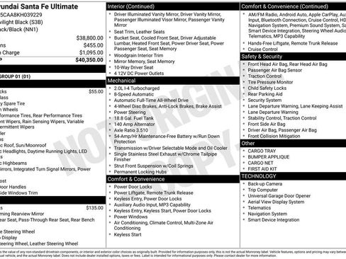 Used 2019 Hyundai Santa Fe AWD image 12