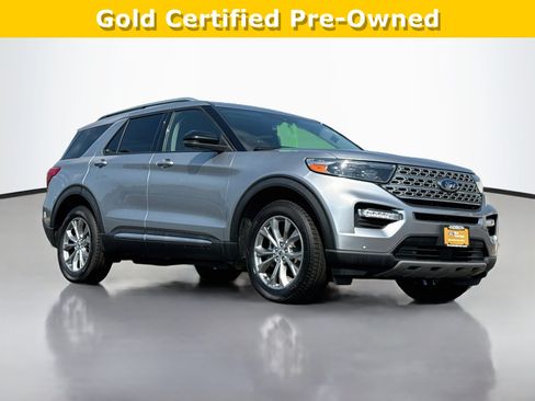 Certified 2022 Ford Explorer Limited w/ Equipment Group 301A AWD/4WD image 1